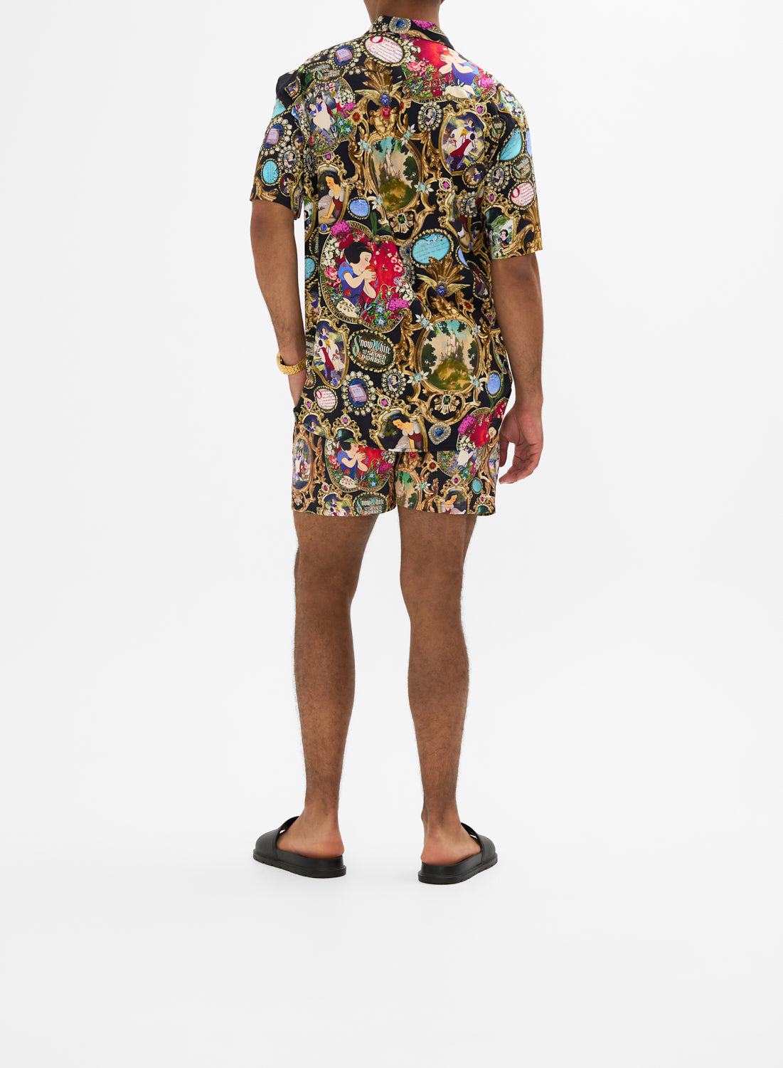 Disney CAMILLA  silk shirt in Happuly Ever After print