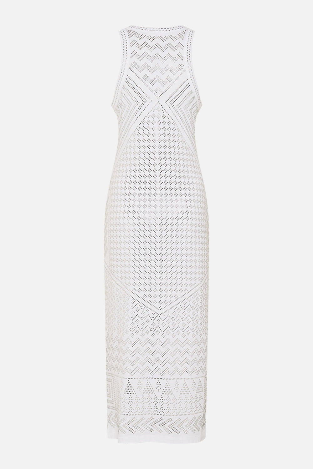 CAMILLA Jersey Tank Dress in Valley of the Queens print