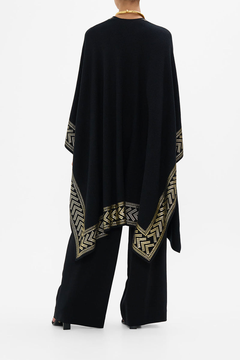 SHIRT WITH  GILDED MESH PLACKET AND CUFFS THEY CALLED HER NEFERTARI