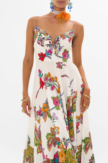 TIE SHOULDER SHORT DRESS COSMIC PRAIRIE
