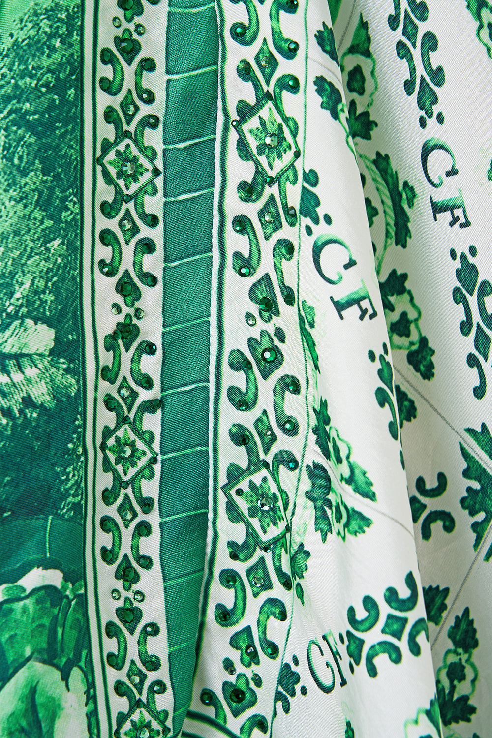 The Corridor Of Calm Knotted Scarf Top | CAMILLA US – CAMILLA