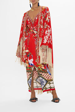 DRAPED HIGH-LOW LAYER LISBOA LUXE