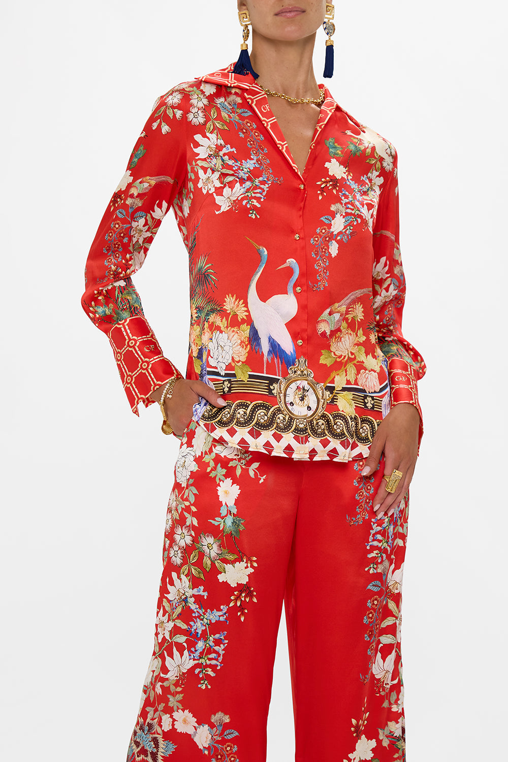 PYJAMA SHIRT LISBOA LUXE