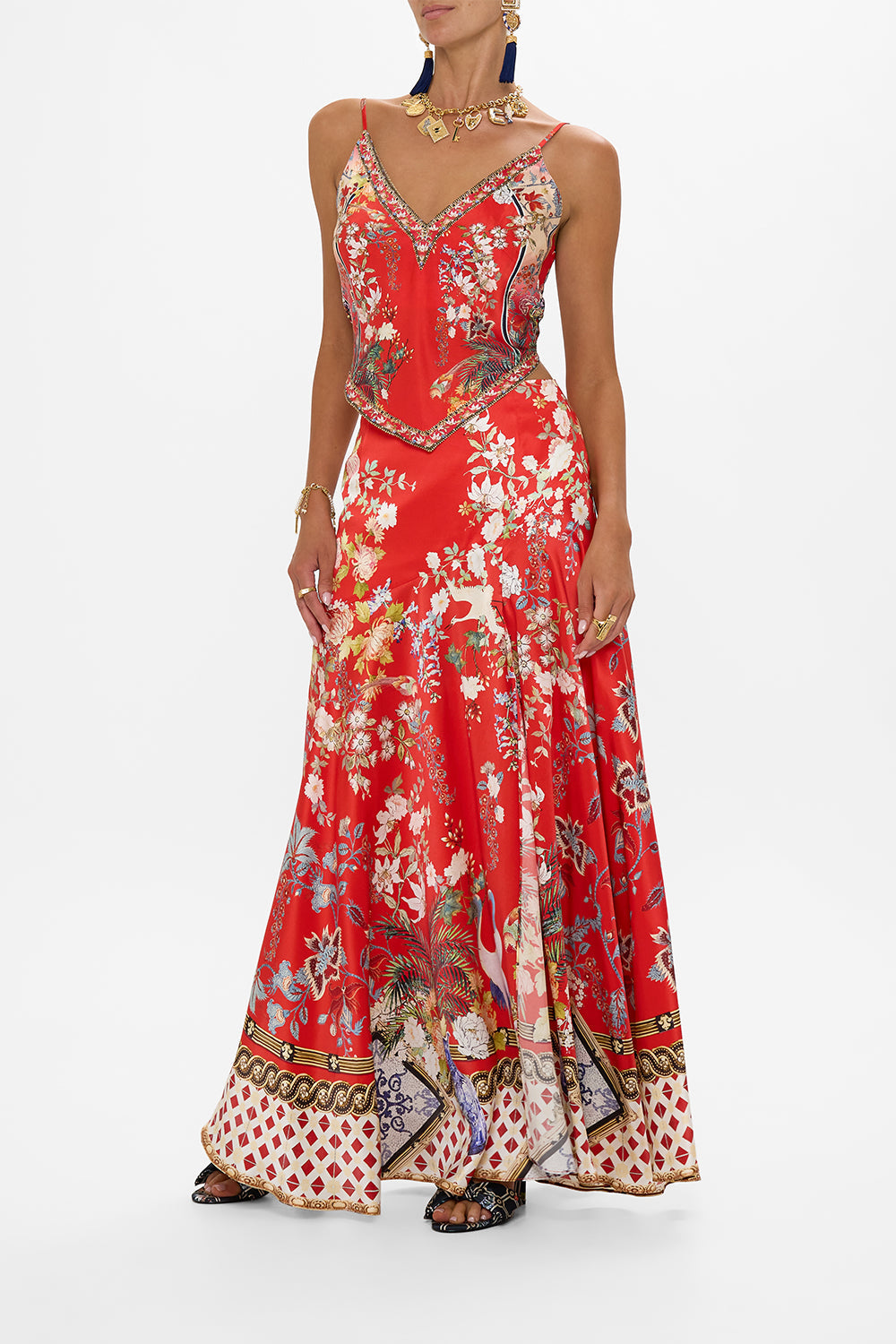 TIE BACK CAMI LISBOA LUXE