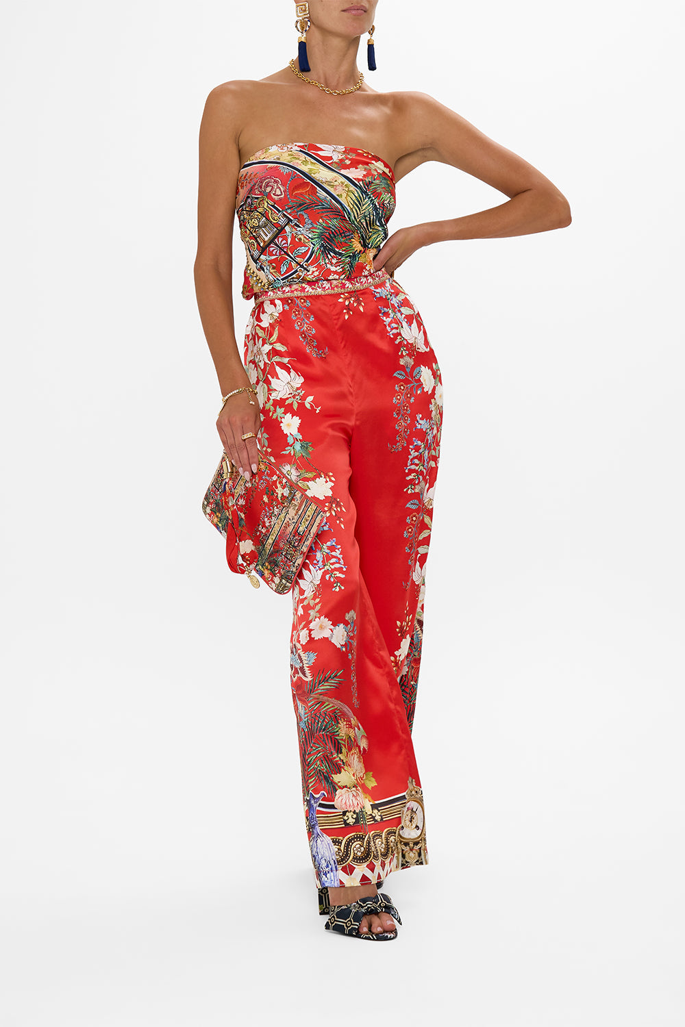 MINIMAL WIDE LEG PANT LISBOA LUXE