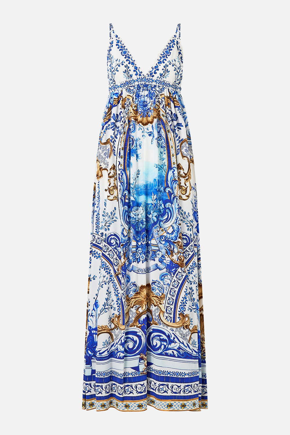 BRALETTE DETAIL DRESS AZUL ADVENTURES