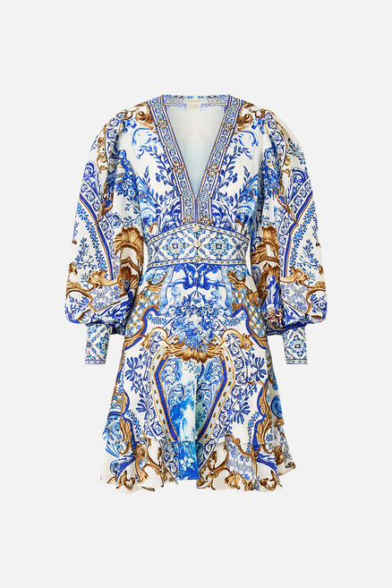 The Azul Adventures Frill Neck Dress with Hardware | CAMILLA US  CAMILLA