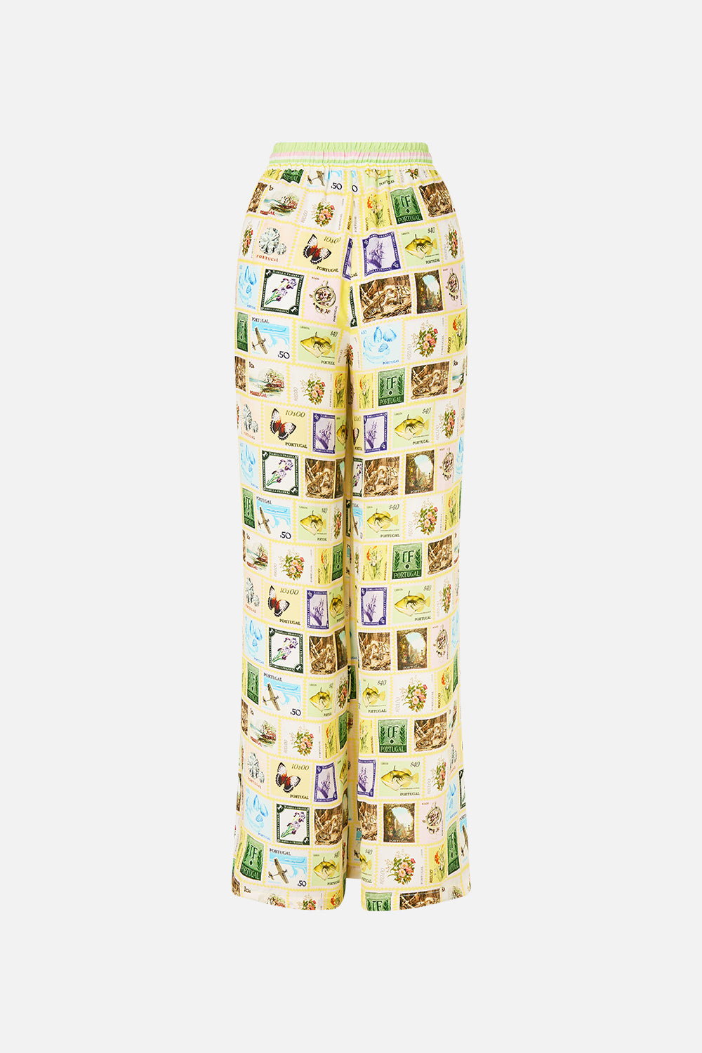The CAMILLA LOUNGE PANT WITH LOVE FROM LISBON in our  print.