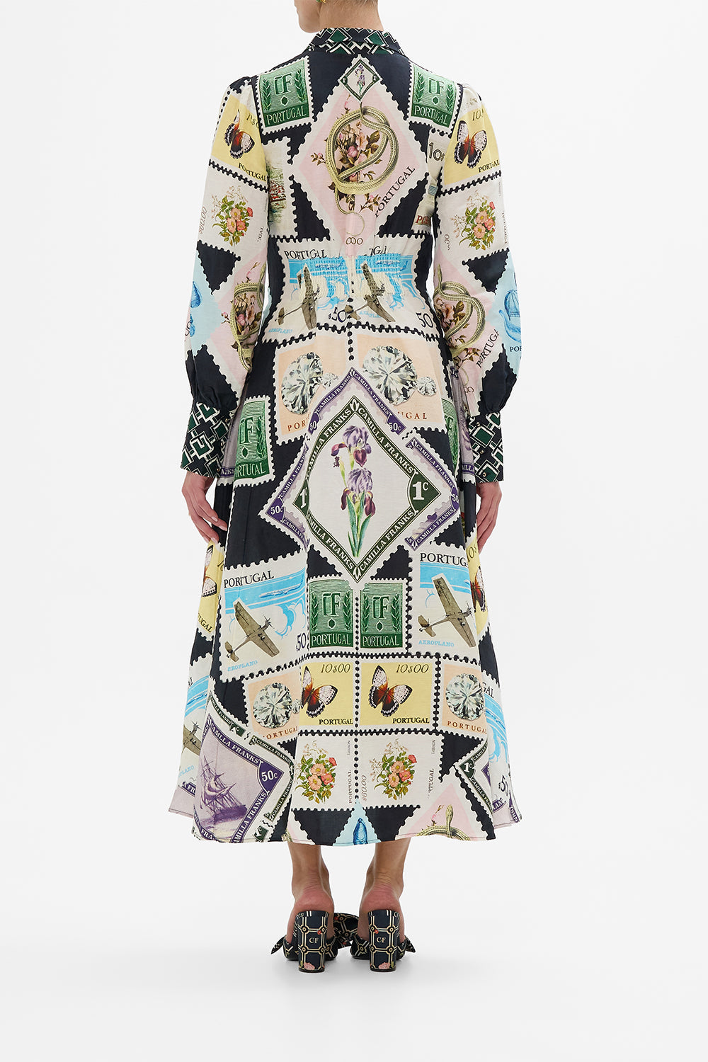 WAIST TIE SHIRT DRESS MY PORTO PEN PAL