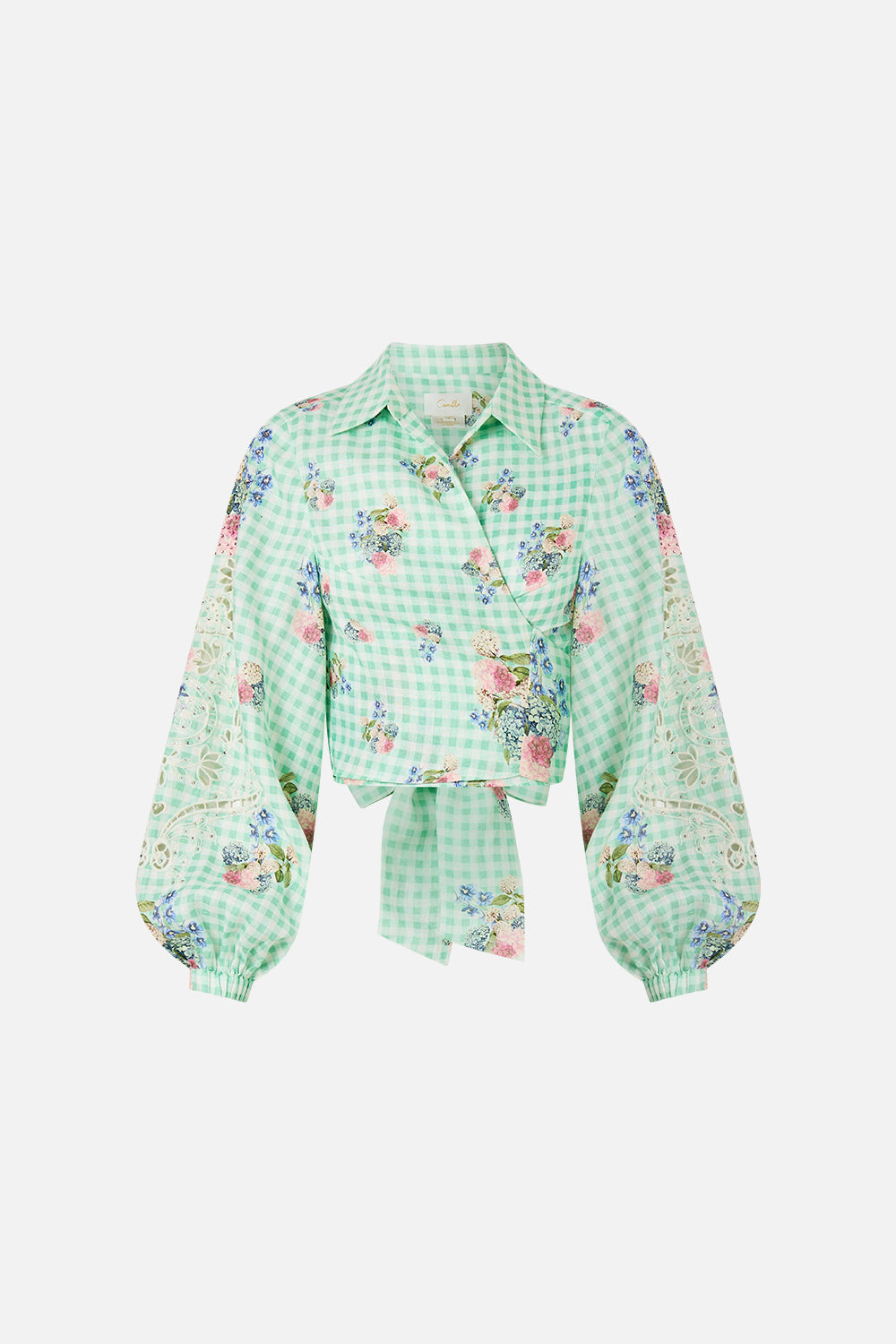 CROPPED WRAP SHIRT PESTANA PANORAMA