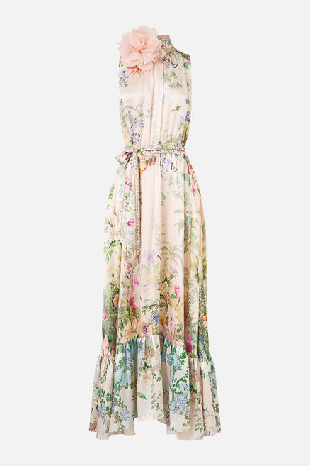 The Palacio Playground Corset Dress With Long Flared Skirt