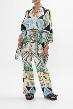 BUTTON THROUGH SCARF BLOUSE MY PORTO PEN PAL