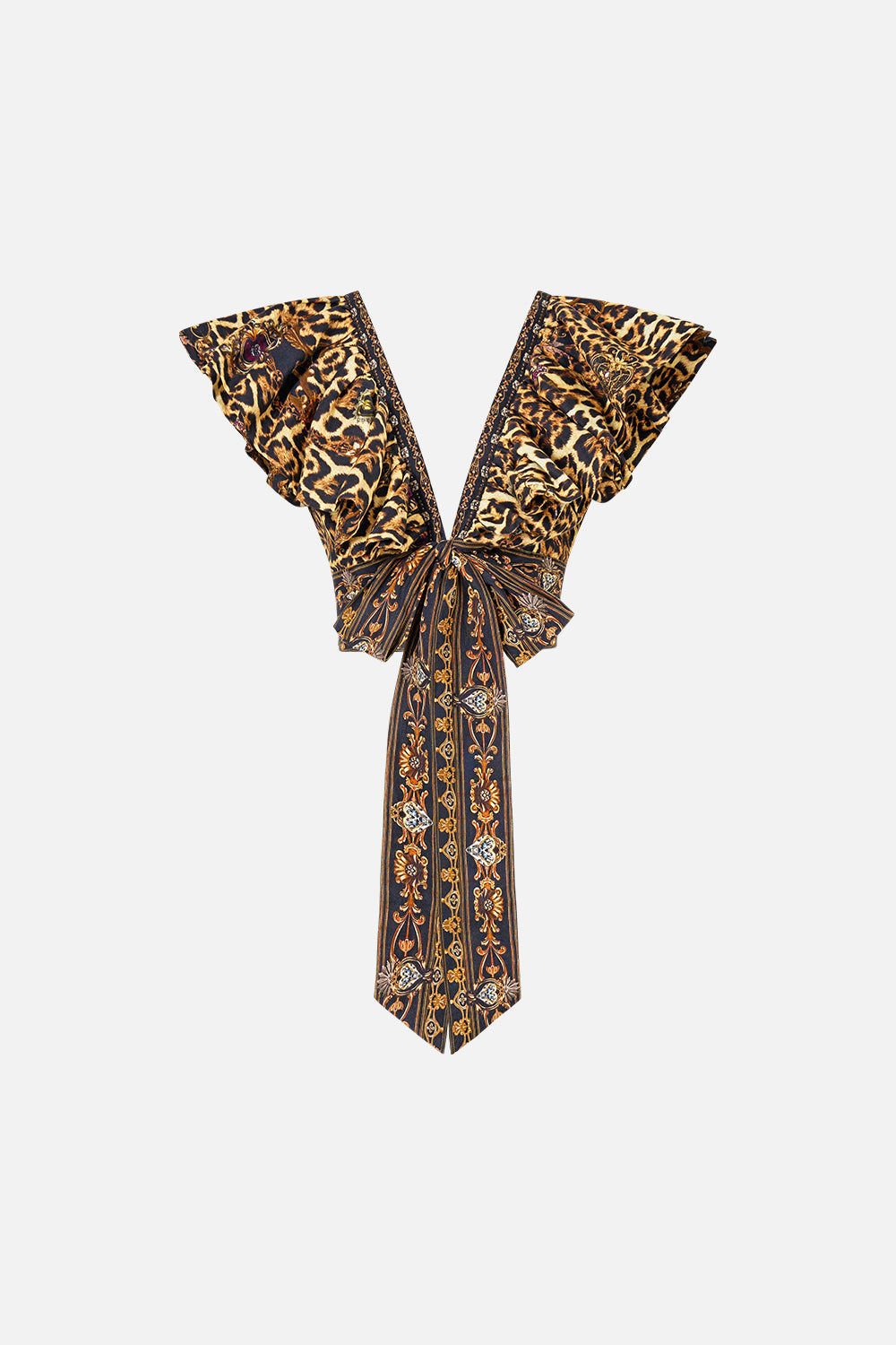 RUFFLE WRAP TOP SAINTS AND SISTERS