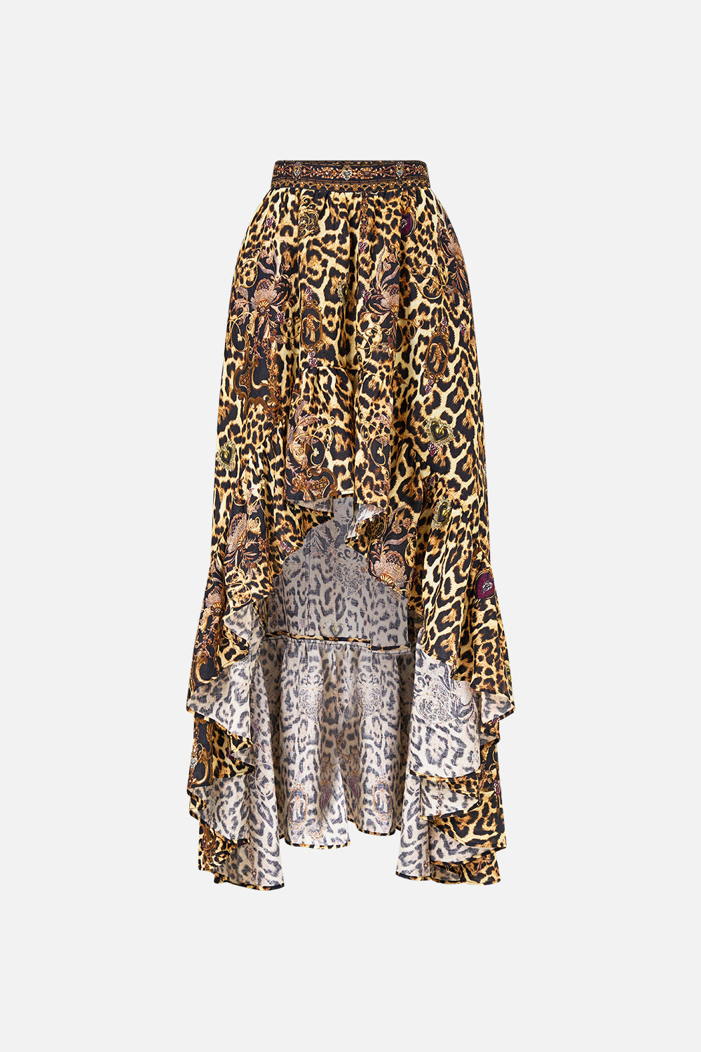 HIGH LOW RUFFLE SKIRT SAINTS AND SISTERS