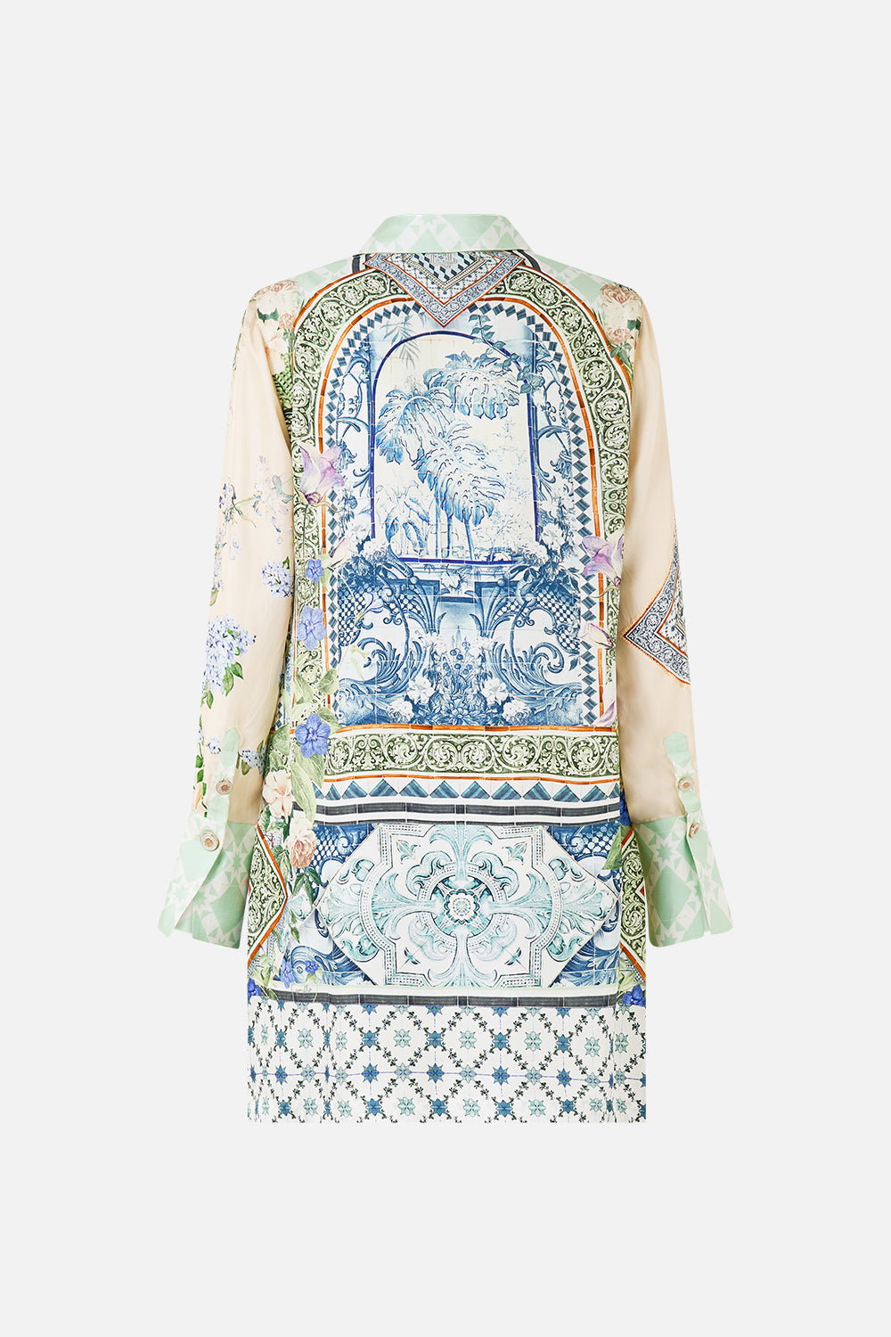 MINI SHIRT DRESS JARDIM PARTY