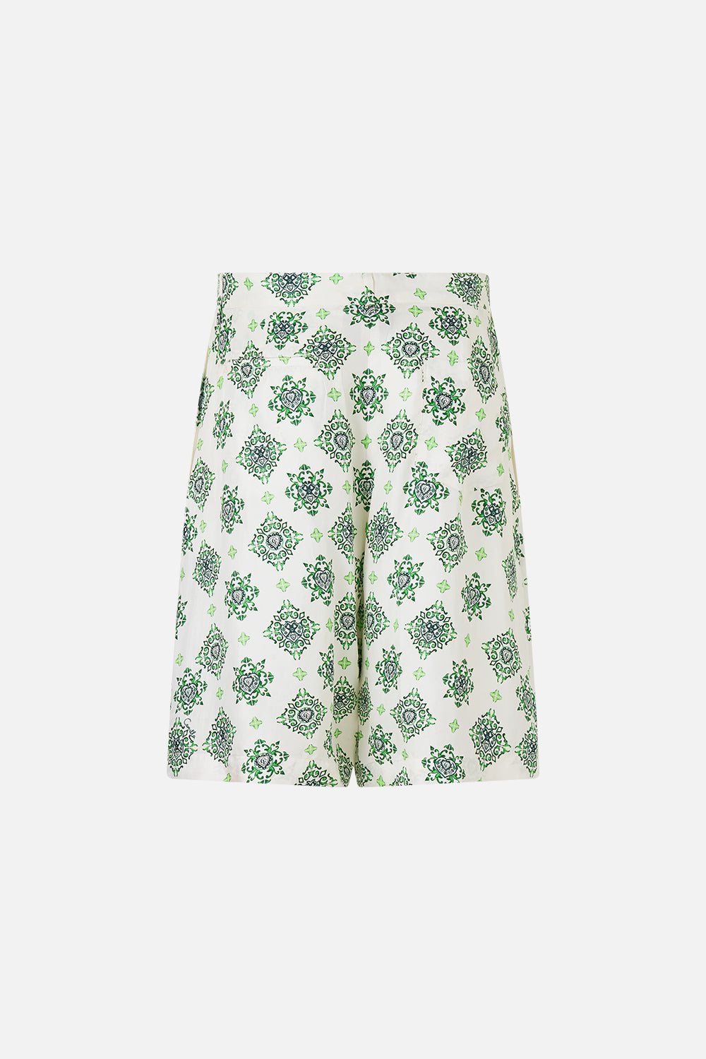 FIXED WAIST MID LENGTH WALK SHORT CORRIDOR OF CALM