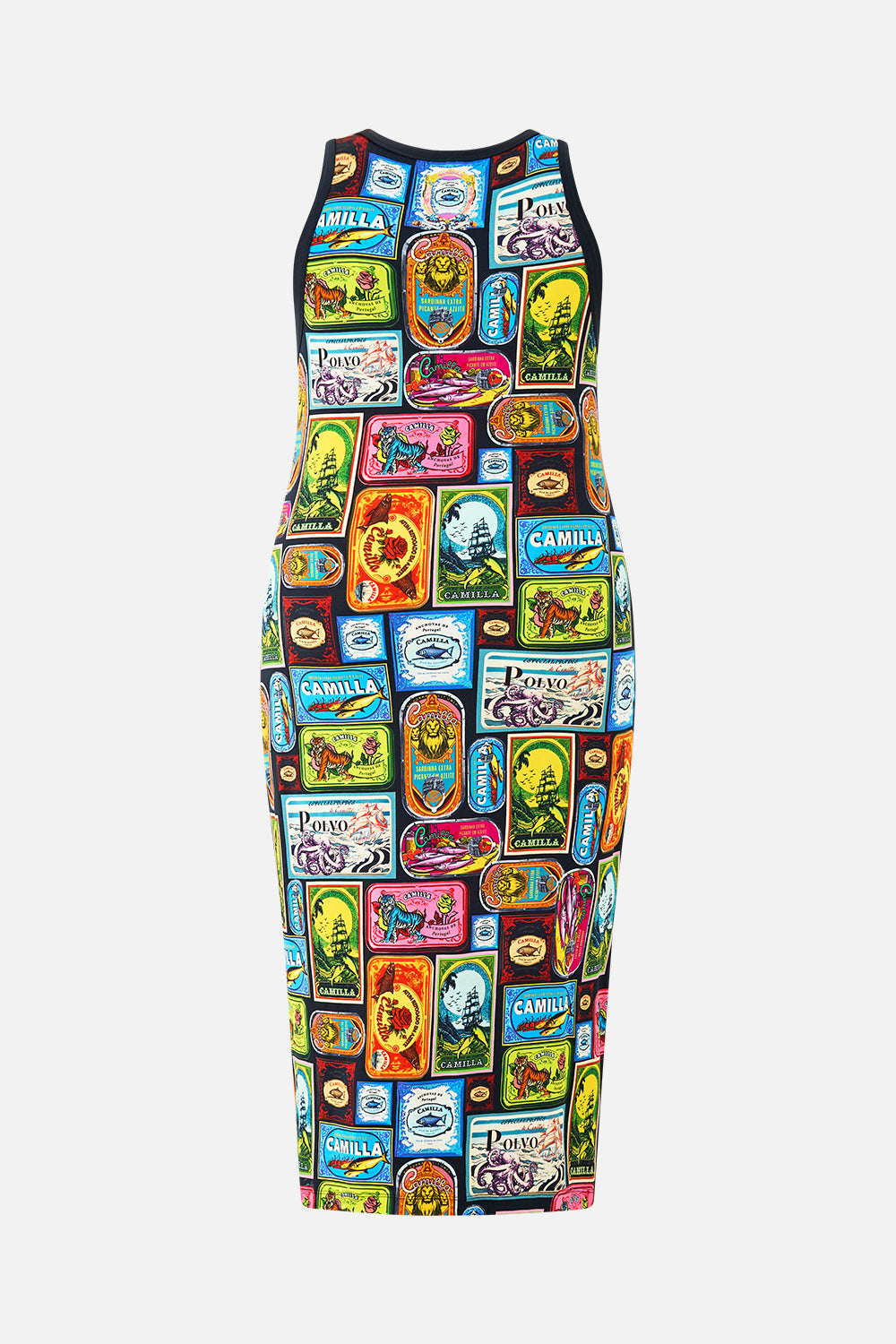 JERSEY TANK DRESS SAL DO MAR