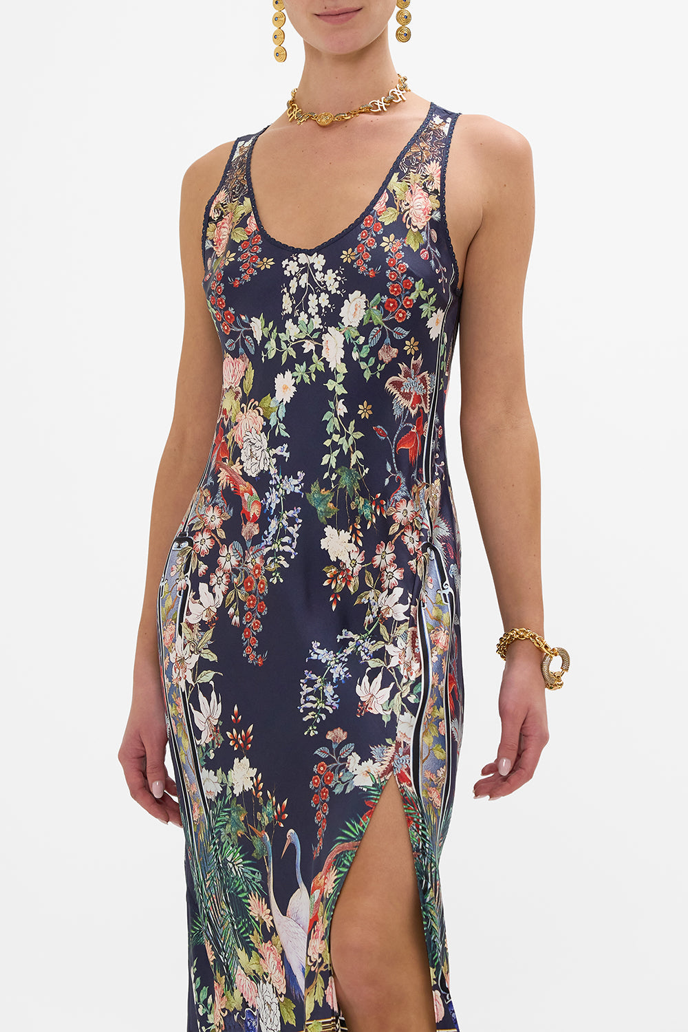 BIAS CUT TANK DRESS PALACIO POETRY