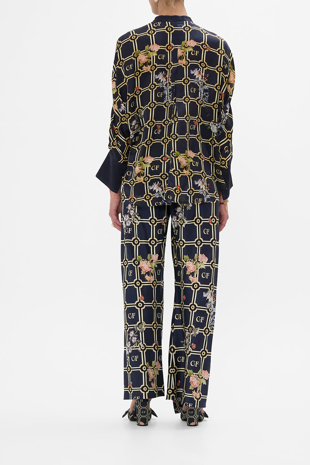 RELAXED PLACKET DETAIL SHIRT PALACIO POETRY