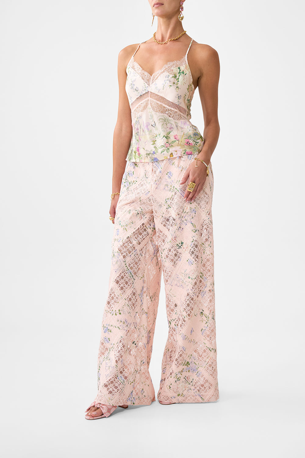 LACE SPLICED BIAS CAMI PALACIO PLAYGROUND