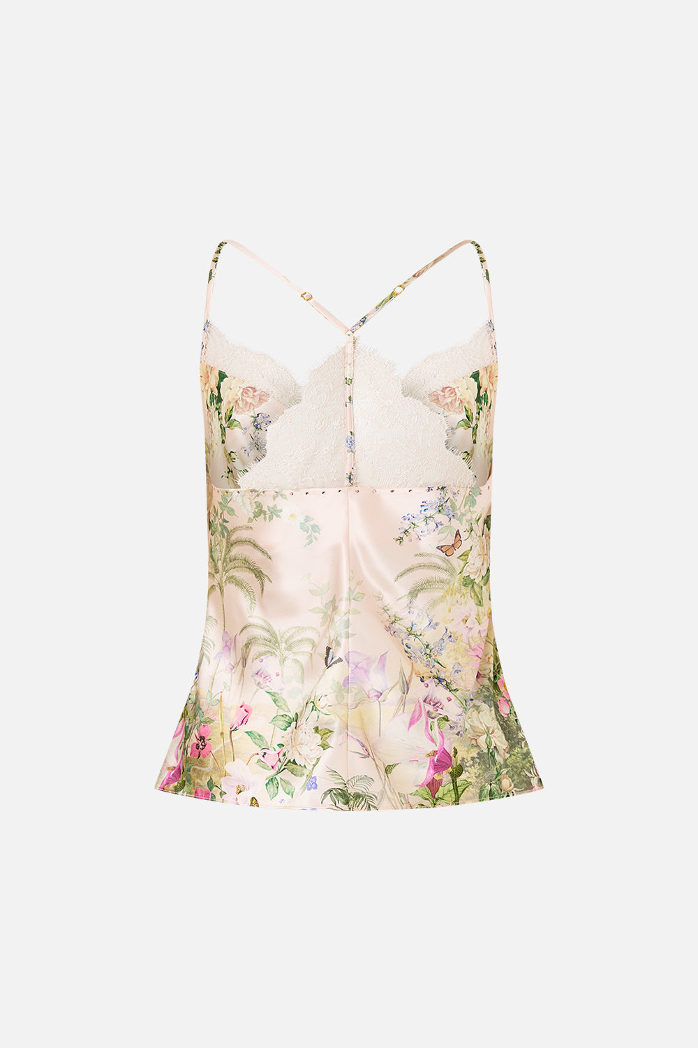 The Palacio Playground Lace Spliced Bias Cami | CAMILLA US