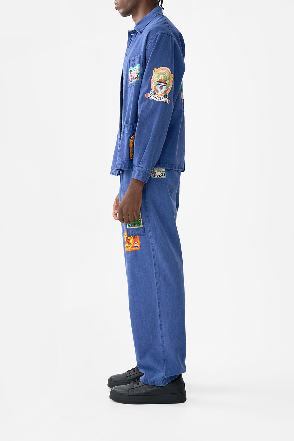 STRAIGHT LEG PLEATED CHINO SONG OF SAINT ANTHONY