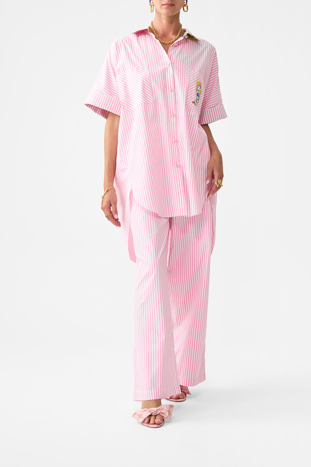 OVERSIZED POCKET TUNIC SALTY SPLENDOUR