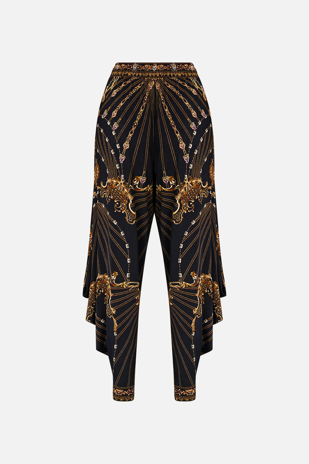 JERSEY DRAPE PANT WITH POCKET BAROQUE AROUND THE CLOCK