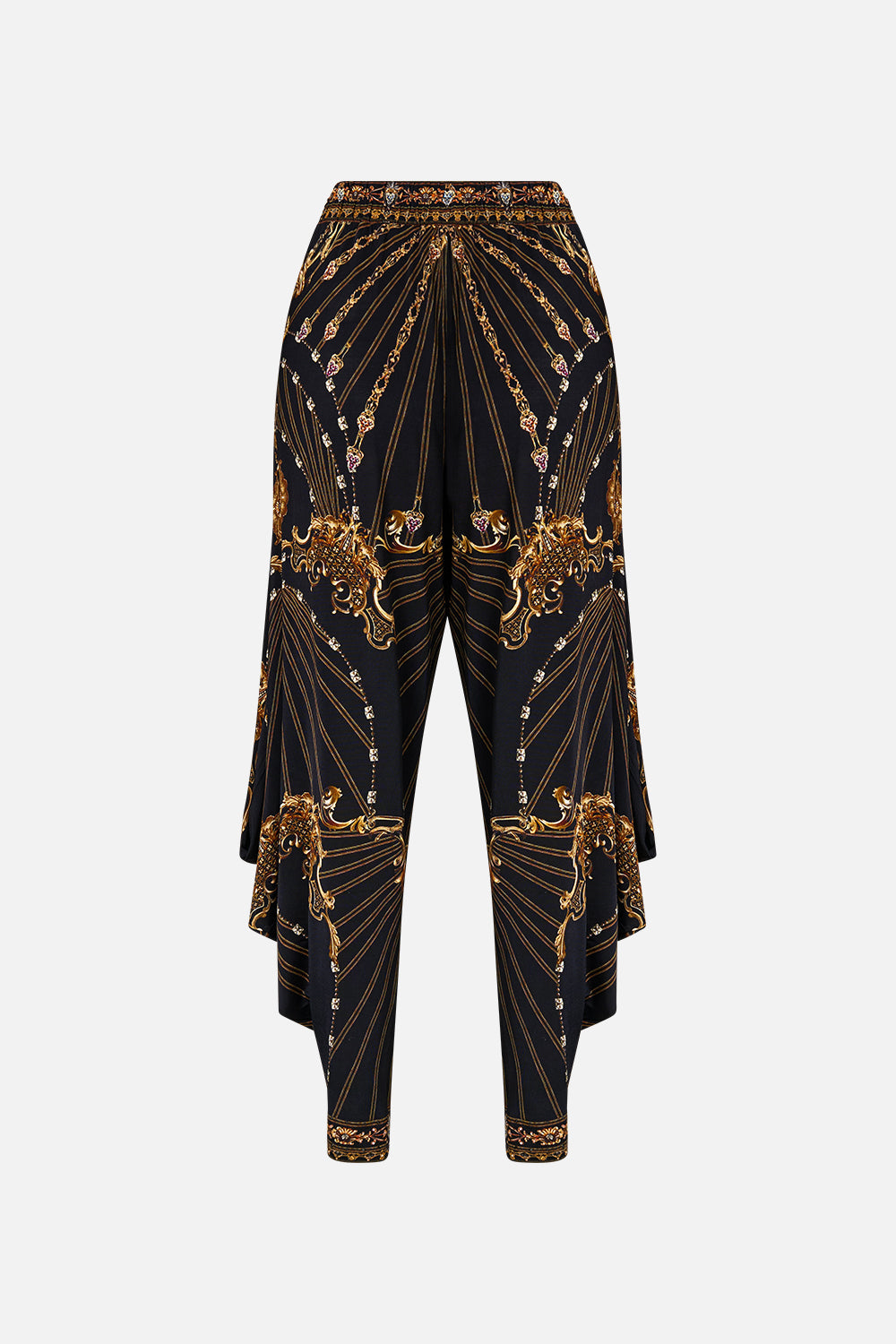 JERSEY DRAPE PANT WITH POCKET BAROQUE AROUND THE CLOCK