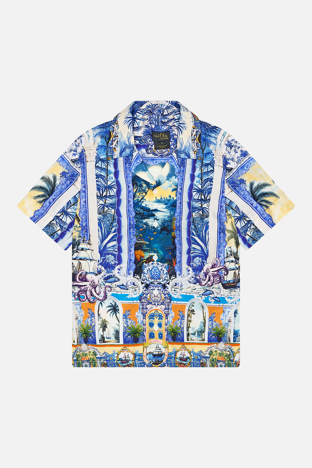 CAMISA DE MANGA CORTA PARA NIÑO 4-10 CANCIÓN DE SAN ANTONIO