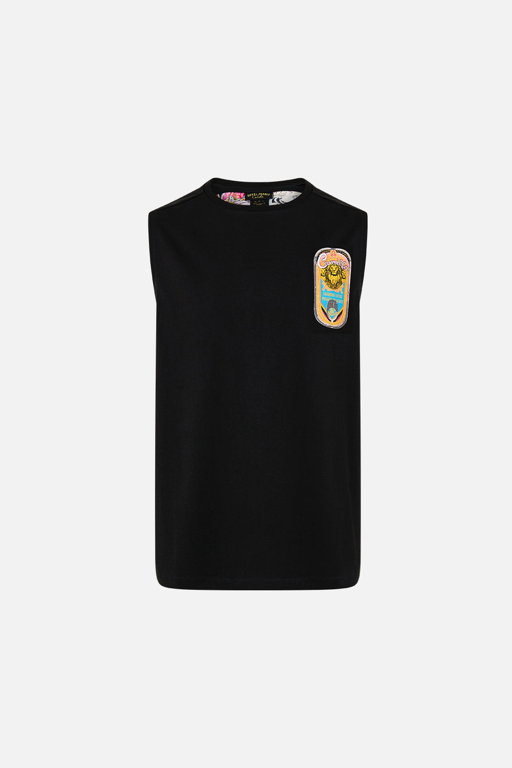 CAMISETA SIN MANGAS CON PANEL DE CONTRASTE SAL DO MAR