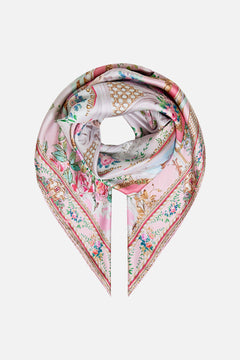 SILK SQUARE SCARF LISBON LULLABY