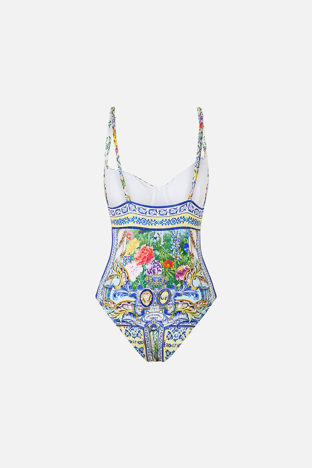 The Wall To Wall Wonders Eyelet Tie Tri One Piece | CAMILLA US
