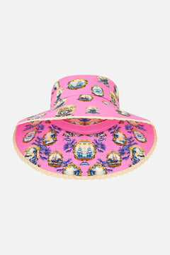 WIDE BRIM BUCKET HAT SALTY SPLENDOUR