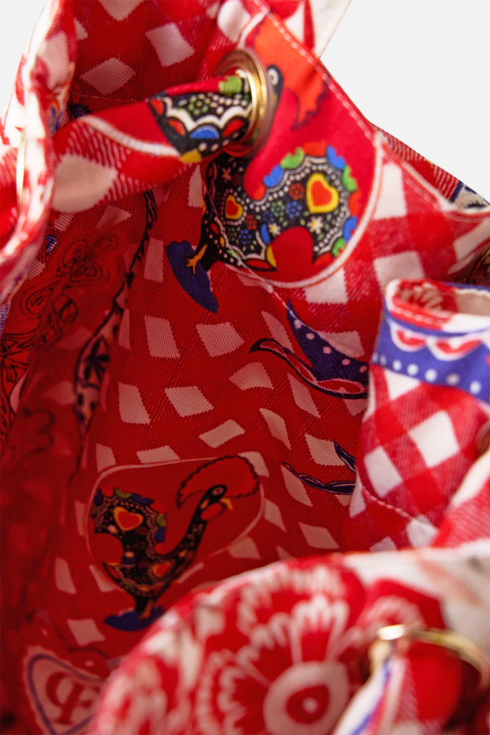 DRAWSTRING BEACH BAG FAITH, LUCK & JUSTICE