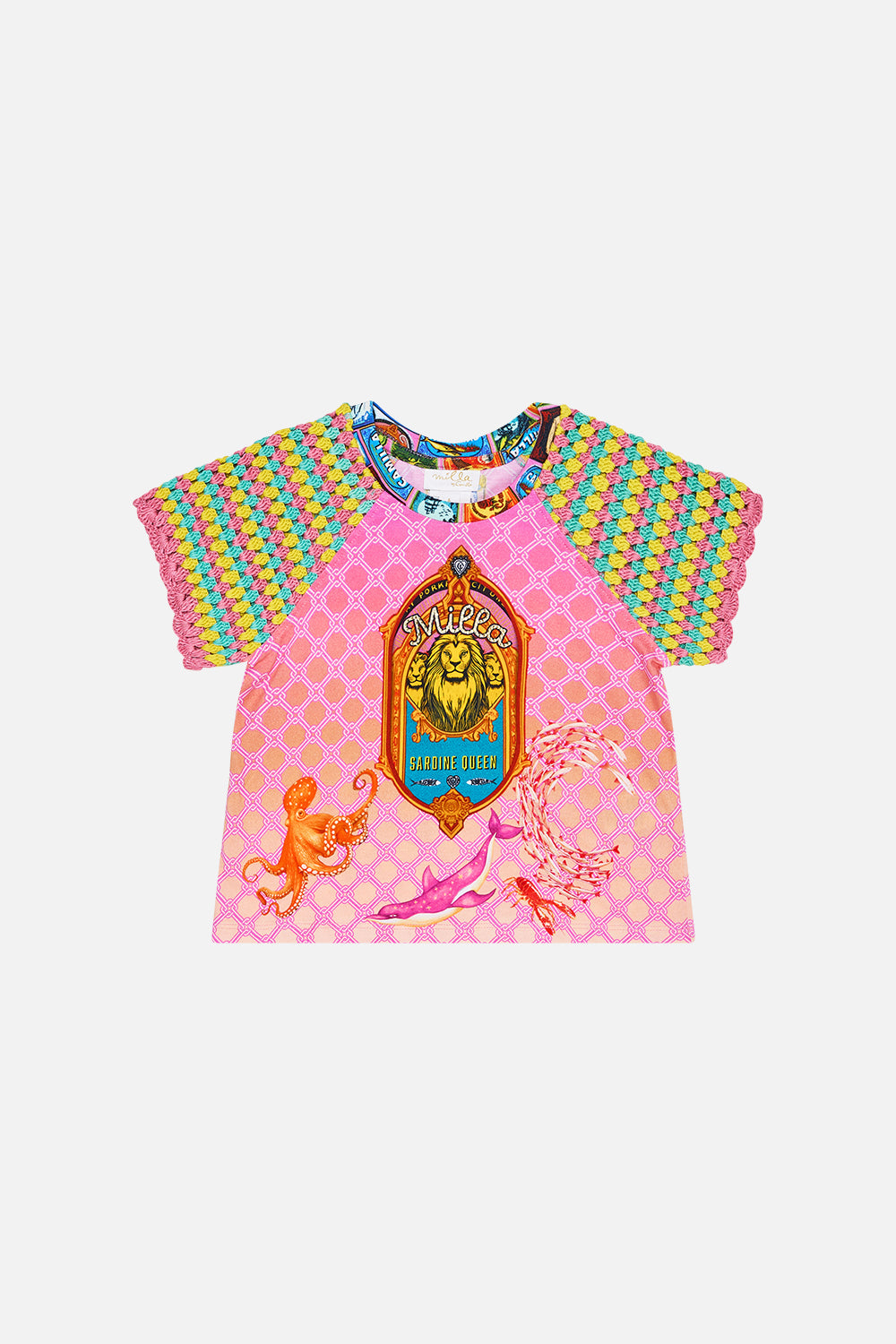 CAMISETA RAGLÁN PARA NIÑOS DE 4-10 AÑOS SALTY SPLENDOUR