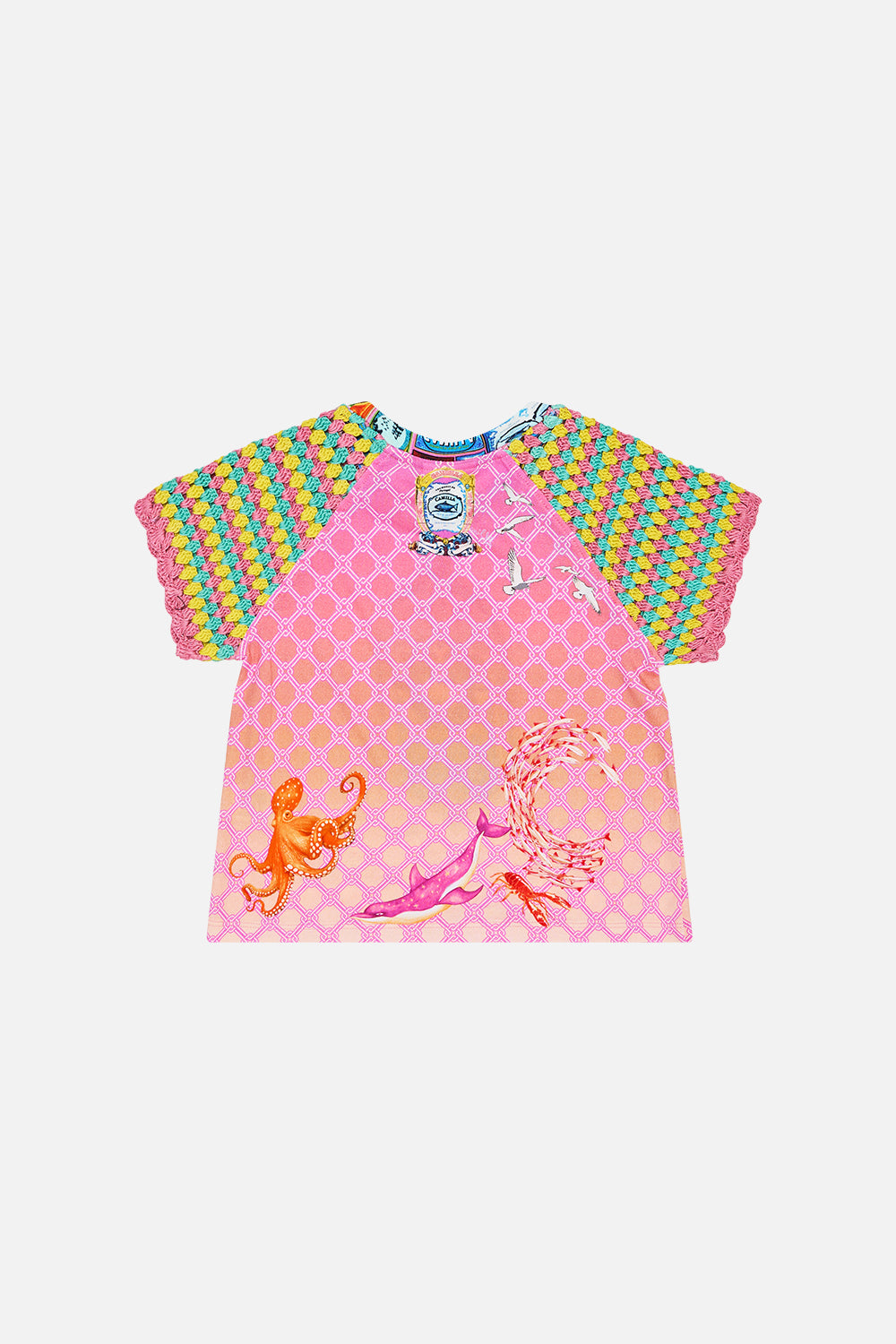 CAMISETA RAGLÁN PARA NIÑOS DE 4-10 AÑOS SALTY SPLENDOUR