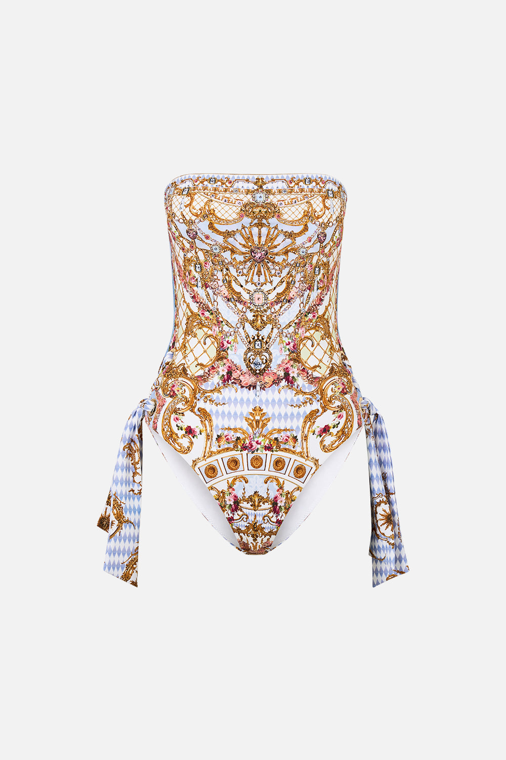 STRAPLESS EYELET TIE ONE PIECE THRONE GAMES