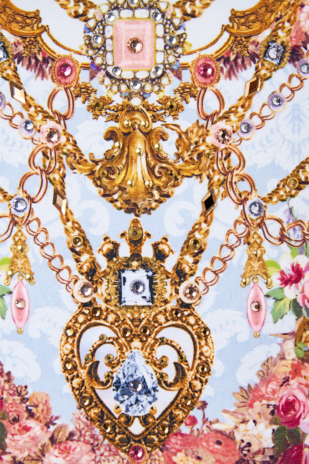 STRAPLESS EYELET TIE ONE PIECE THRONE GAMES