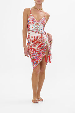 SHORT TASSEL SARONG FAITH, LUCK & JUSTICE