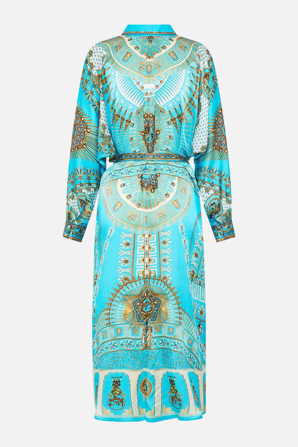 COLLARED BUTTON THROUGH DRESS TEMPLE OF LIGHT