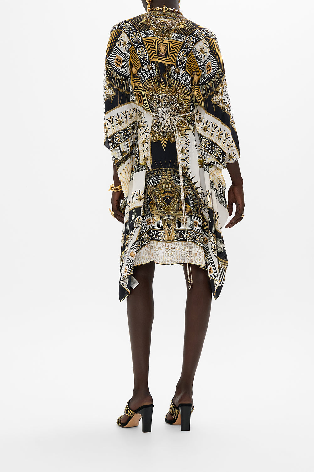 SHORT KAFTAN WITH HARDWARE TEMPLES OF DENDARA