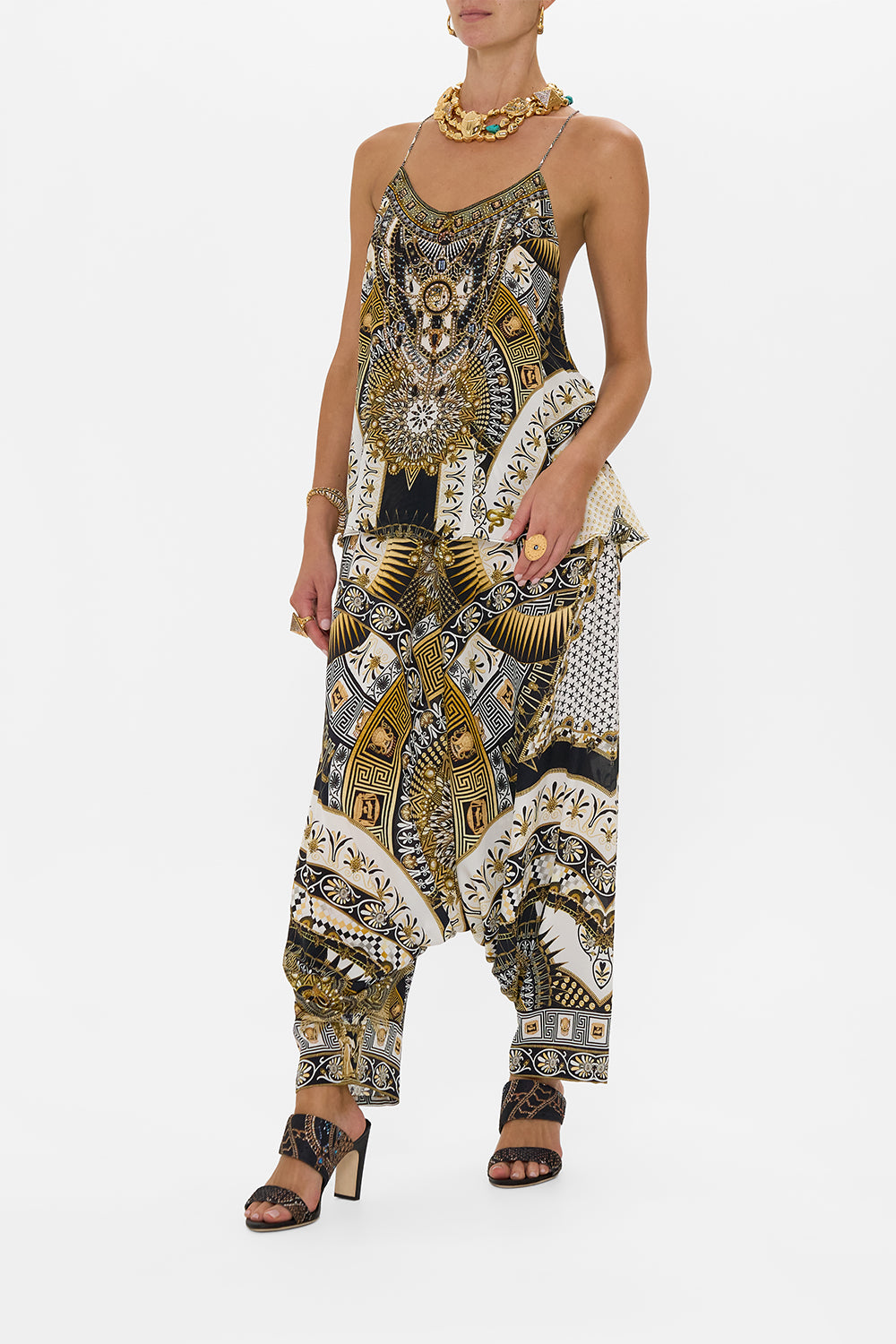 T BACK SHOESTRING TOP TEMPLES OF DENDARA