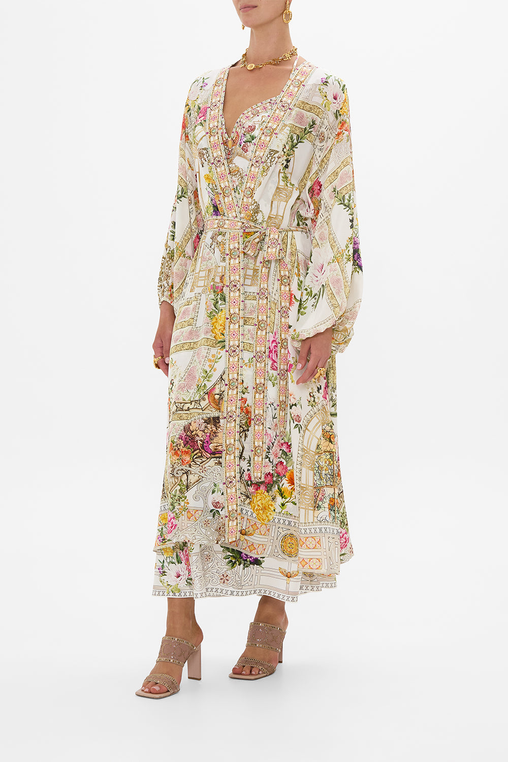 BLOUSON SLEEVE LAYER EGYPTIAN ROSE