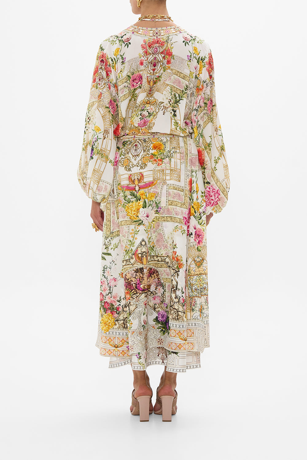 BLOUSON SLEEVE LAYER EGYPTIAN ROSE