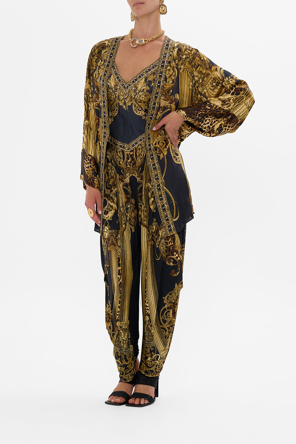 SHORT KIMONO WRAP ERA OF EMPIRES