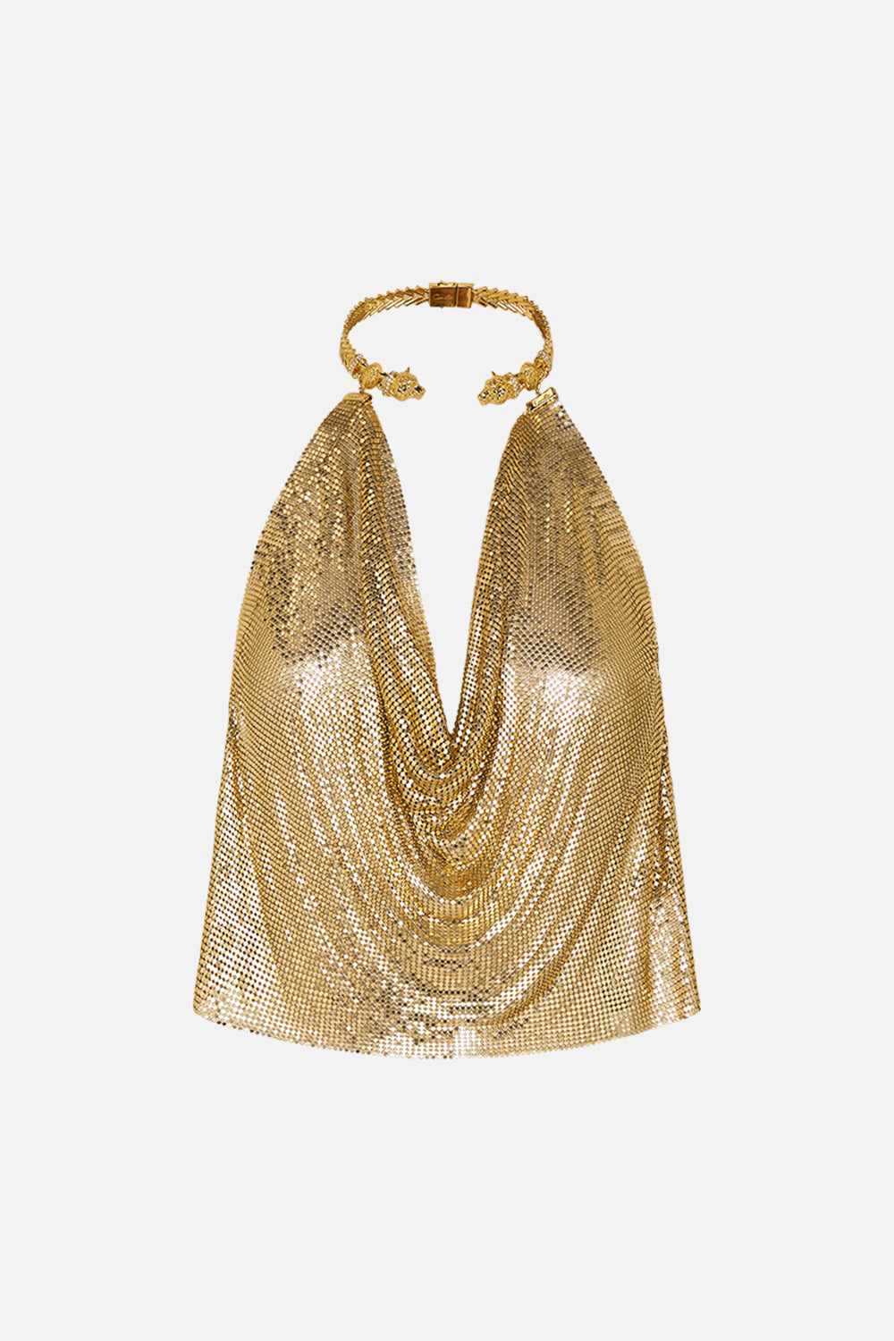 GLOMESH TOP WITH NECKPIECE VALLEY OF THE KINGS