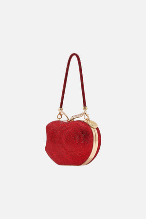 Disney CAMILLA crystal apple bag clutch in Just One Bite Snow White print