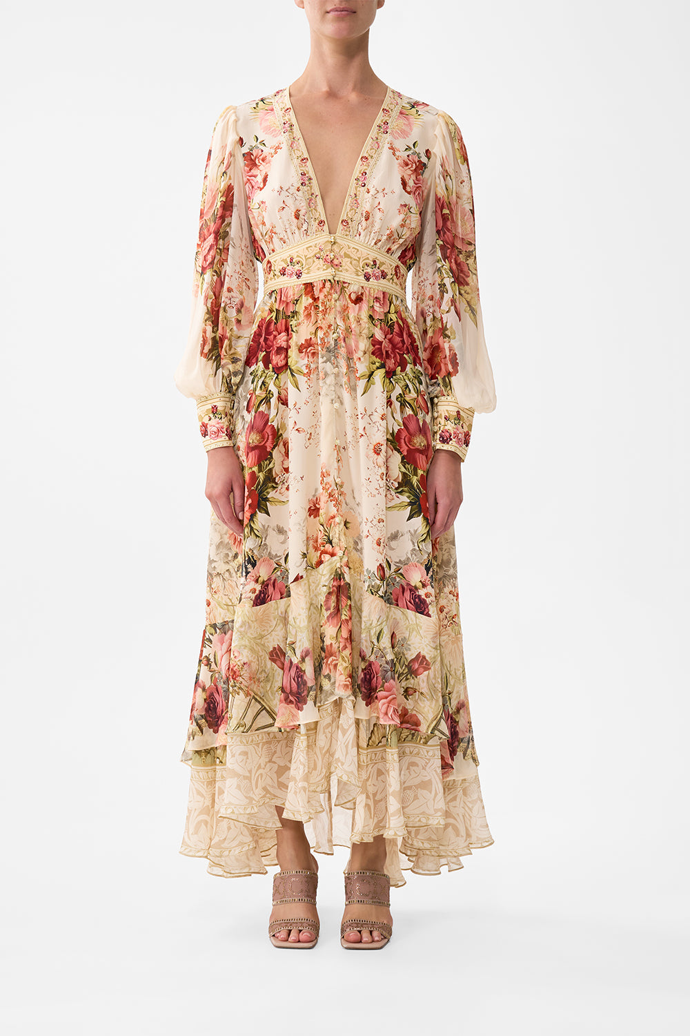 Front ファッション rosemuse Front ribbon cami dress ダークモカ