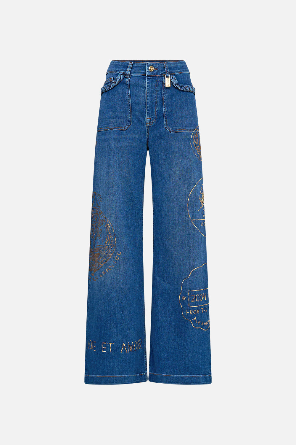 The Denim Denim Jenna Soul Seeker High Rise Flare Jean With